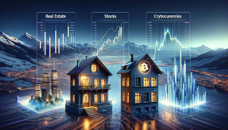 Immobilien, Aktien, Kryptowährungen: In was soll man 2024 investieren?