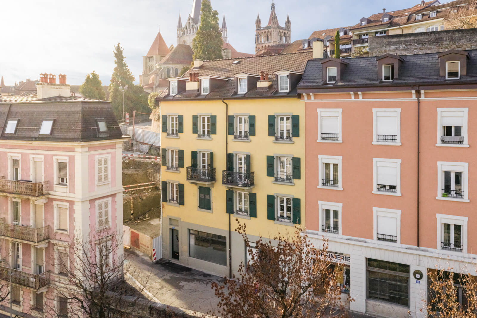 25 investisseurs sont devenus copropriétaires d’un immeuble au centre-ville de Lausanne