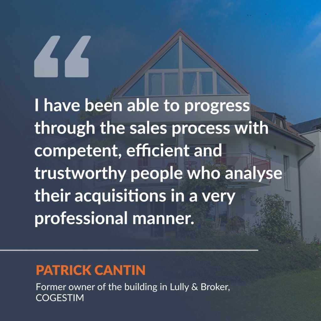 Interview with Patrick Cantin, former owner of the building in Lully