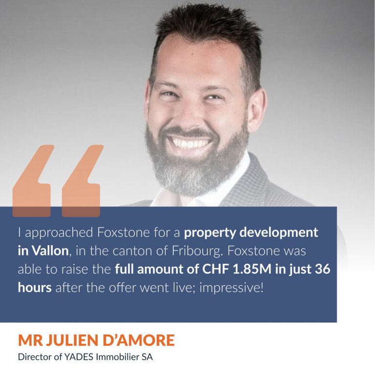 Testimony of Julien D’Amore, Director of YADES Immobilier SA