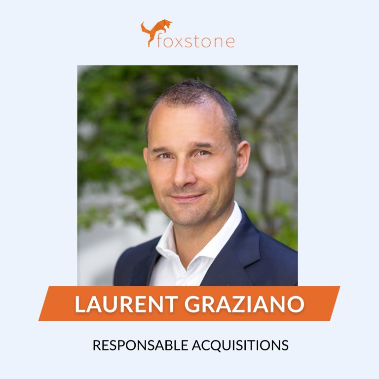 Laurent Graziano rejoint Foxstone en tant que Responsable des Acquisitions