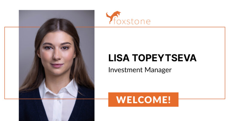 Meet Lisa Topeytseva, Investment Manager at Foxstone